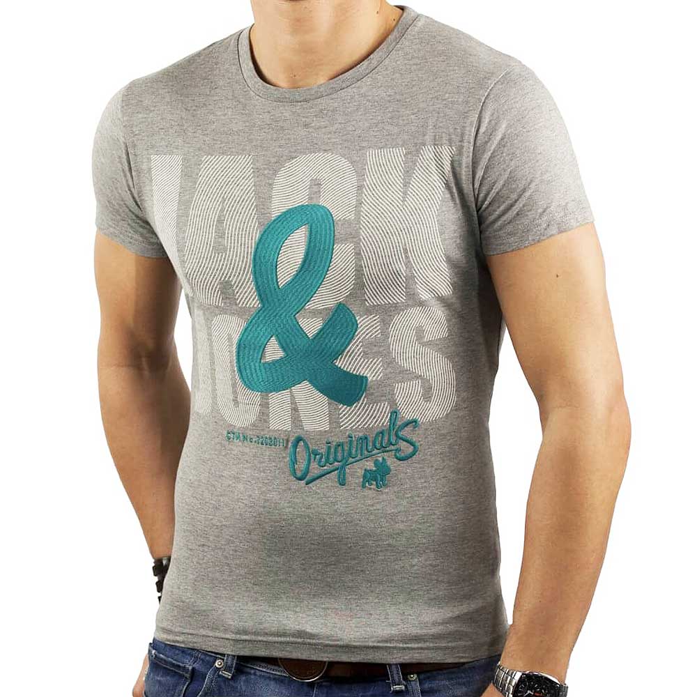 Jack & Jones Herren T-Shirt Jorgerrad Tee Ss Crew Neck ...