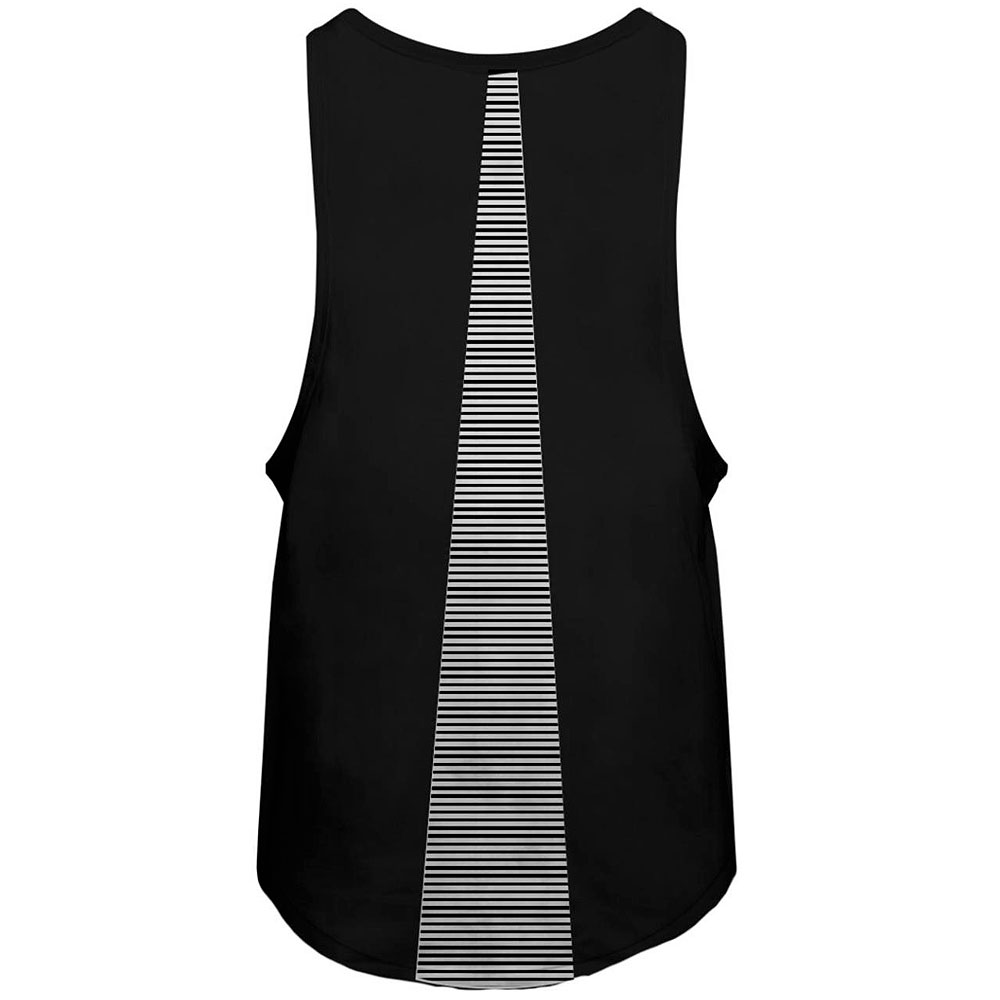 Jack & Jones Herren Tank Top Jorsight Schwarz Weiß Rundhals Regular Fit